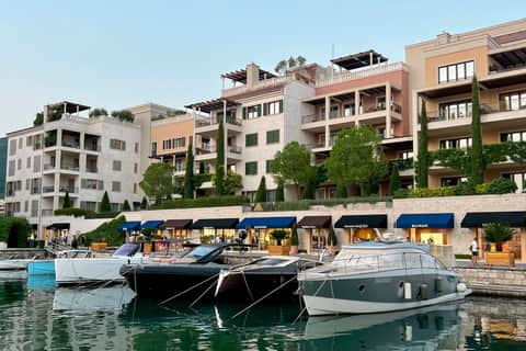 Tivat a Porto Černá Hora